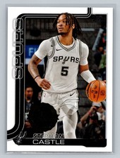 Stephon Castle 2025-26 Topps #197 San Antonio Spurs
