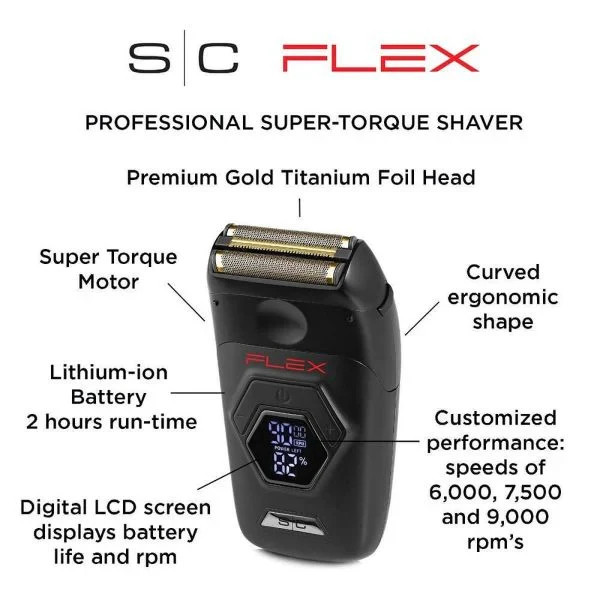 StyleCraft Professional Flex Shaver 12-Pack | SC806B | Brand New**MASTERCASE**