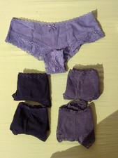 Spitzen Unterhose 5er Set Damen Dessous Größe 36/38