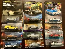 Hot Wheels Premium Car Culture Boulevard Fast Furious Audi Mazda Fiat Lot 12