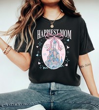Glücklichste Mama der Welt T-Shirt, Disney Muttertag 2026 Geschenk, Disney Schloss Tee