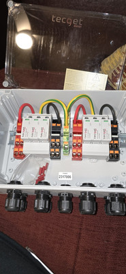 DC-Überspannungsschutz Typ 2 für 4 String mit 2 MPP   PV Anlage Zubehör
