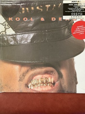 JUST-ICE - KOOL & DEADLY (JUSTICISMS) 1987 US SEALED VINYL w KRS-ONE US R&B #14 