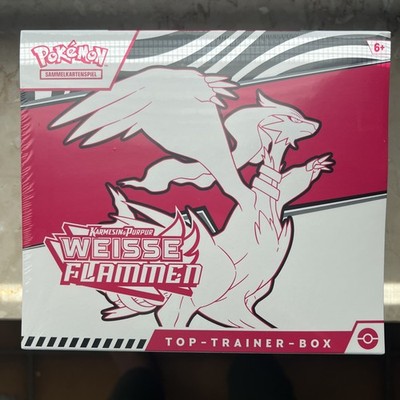 Pokémon Weisse Flammen Top Trainer Box TTB K&P - Deutsch Sealed - NEU & OVP