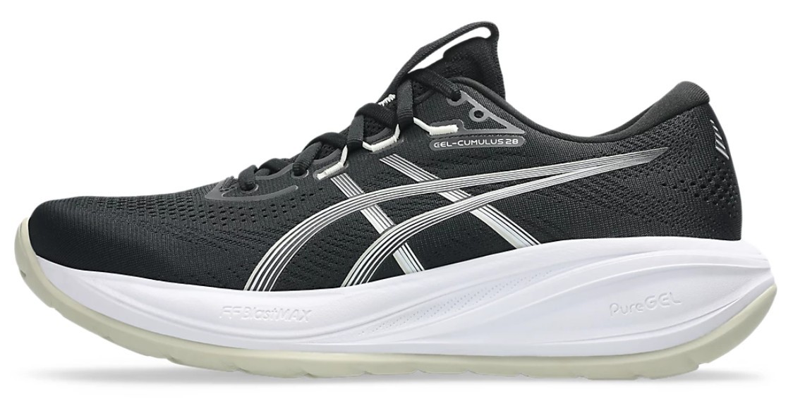 REDUCED | Asics Gel Cumulus 28 Mens Running Shoes (4E Extra Wide) (002) thumbnail 2