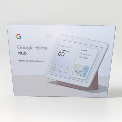GOOGLE HOME NEST HUB 7'' SCREEN  Chalk  GA00516