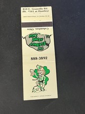 Vintage Ohio Matchbook &ldquo;The Blarney Stone Restaurant&rdquo; Columbus