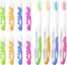 EasyHonor Folding Toothbrush Bulk,Soft Potable Size, Individually... 