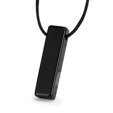 Handmade Black Obsidian Necklace for Women Men - Dainty Natural Healing Stone Pe