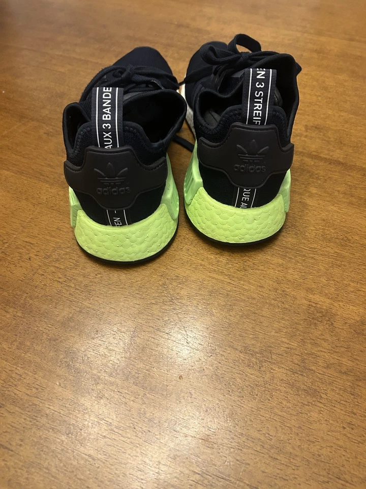 adidas NMD R1 Legend Ink Hi-Res Yellow White EE5108 Men’s size 6 - Image 2 of 4