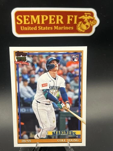 2026 Topps Series 1 Cole Young Base (RAW)