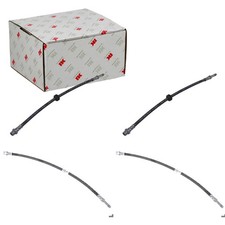 4xNK BREMSSCHLAUCH VORNE+HINTEN passend für BMW 3er E46 COUPE TOURING 98-2006