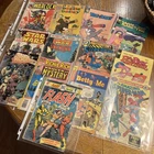 Vintage 1970s-1980s Comic Lot. Starwars, Superman, Spiderman, Warlock And More