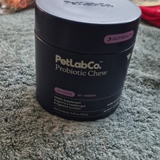 PetLabCo. Probiotic Chew Pork Flavor Soft Chews Gut Health Puppy/Adult 30ct