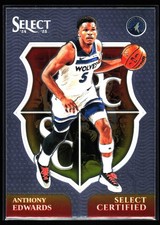 2024-25 Panini Select - Select Certified Anthony Edwards #11
