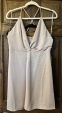 Express Blush Pink Champagne Mini Dress NWT  Sz 10