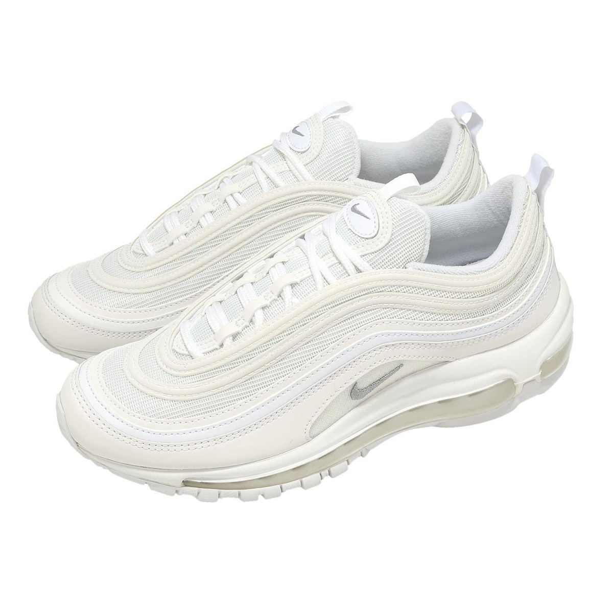 Size 7 - Nike Air Max 97 Triple White Wolf Gray for sale online | eBay