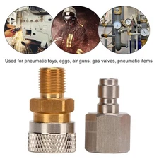 1/8 BSPP Quick Connector Fast Disconnect Release Charging Female Socket Coupler