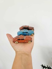 Vintage 1930's Barclay Manoil Taxi Car Lot of 3