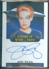 Star Trek Women of 50th Anniversary  Jeri Ryan Legends  Autograph Card
