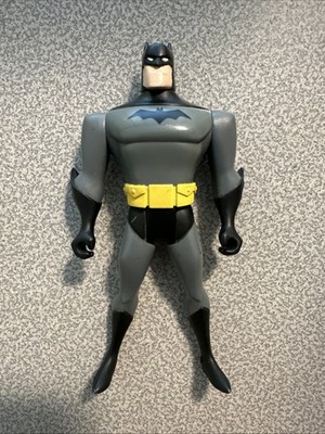 BATMAN The Animated Series 1998 DC Comics 5'' Action Figure Black/Gray Suit