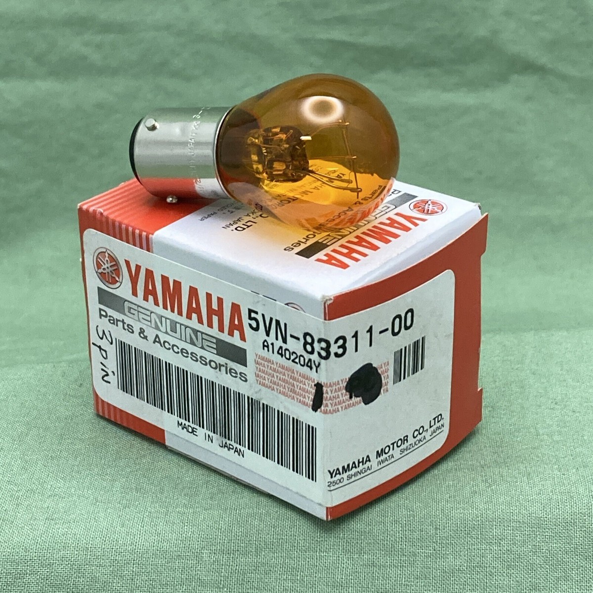 NEW GENUINE YAMAHA 5VN-83311-00 Bulb, Flasher (12V - 23/8W) | eBay