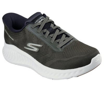 Skechers Slipper Wanderschuh für Herren - GO WALK Now Payton in oliv, 6-15