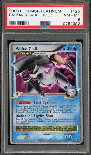 Palkia G LV.X graded PSA 8 for sale on eBay