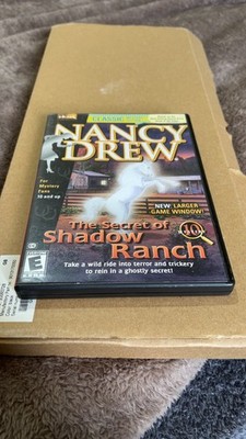 Nancy Drew Das Geheimnis von Shadow Ranch Mystery PC CD ROM Spiel OVP Gratis PP