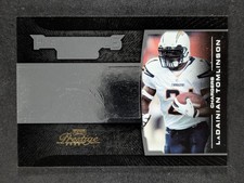 2008 Playoff Prestige LADAINIAN TOMLINSON 380/500 Prestigious Pros Black #PPR-38