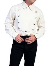 Scully Men's Rangewear Long Sleeve Bib Shirt