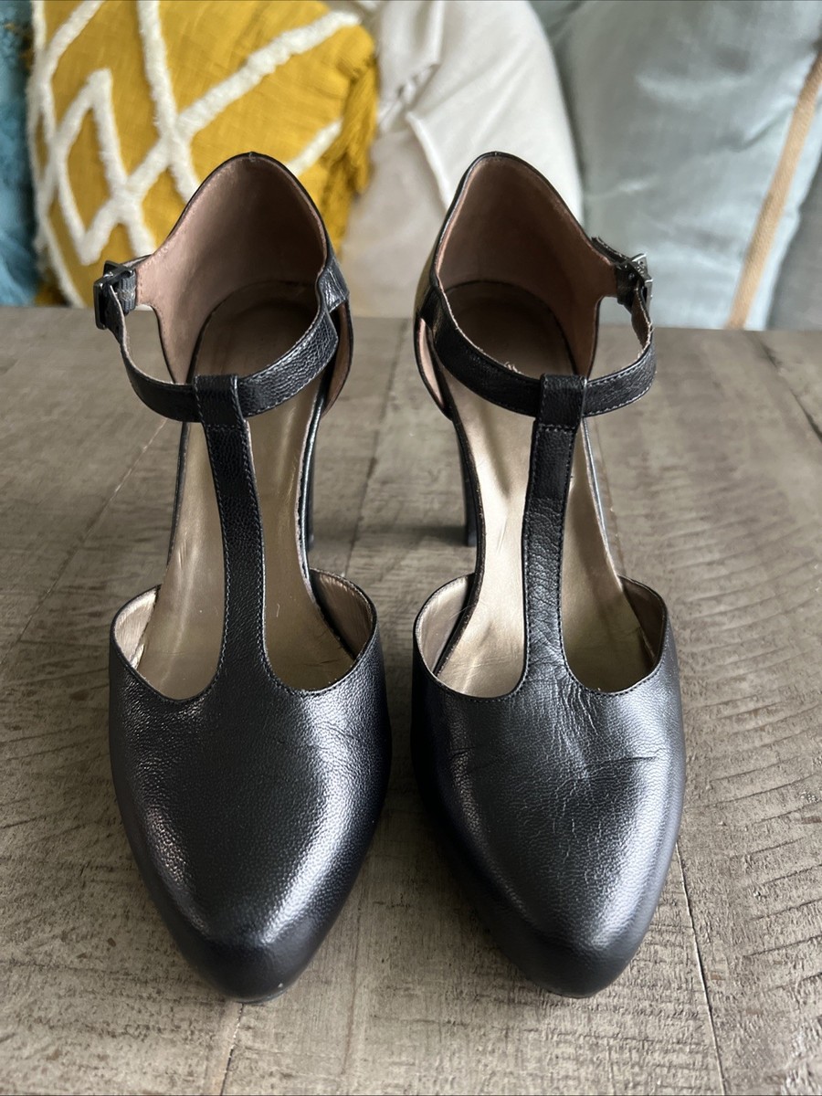 Nero Giardini P24us Womens Mary Jane Heels Leather Made In Italy