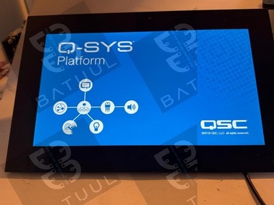 QSC Q-SYS Platform TSC-116-G2 ECL4 Touch Screen Controller AV FW: 9.2.1-2110.001