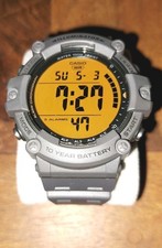 Casio ae-1500 Uhr,  Oranges Display, Neuwerti...
