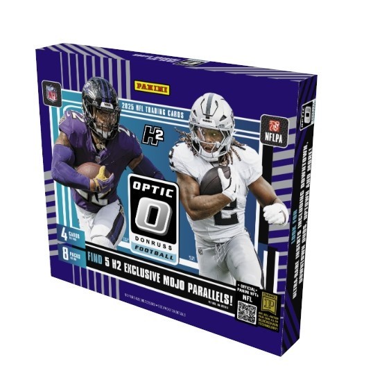 2025 PANINI DONRUSS OPTIC FOOTBALL H2 BOX BLOWOUT CARDS