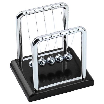 Fuuny Newton's Cradle Steel Balance Small Pendulum Balls Physics Science Toy