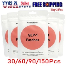 Kind Patches GLP-1 Patches (30 Count) – with L-Glutamine, Berberine, Chromium~
