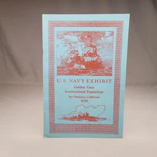 US Navy Exhibit 1939 Golden Gate International Exposition San Francisco SF CA