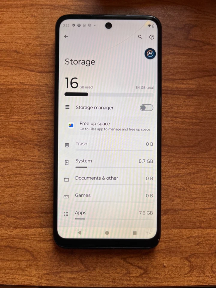 Motorola Moto G 2023 5G AT&T Locked (XT2313-3) 64GB Ink Blue - Image 4 of 4