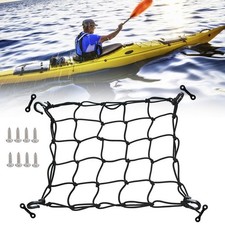 Schwarze 40x40cm elastische Netztasche f&uuml;r Surfbrett Ausr&uuml;stung Aufbewahrung u