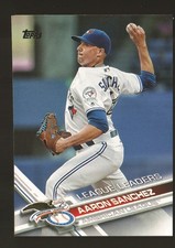 2017 Topps Baseball  #82 - Aaron Sanchez LL - Toronto Blue Jays  (3463)