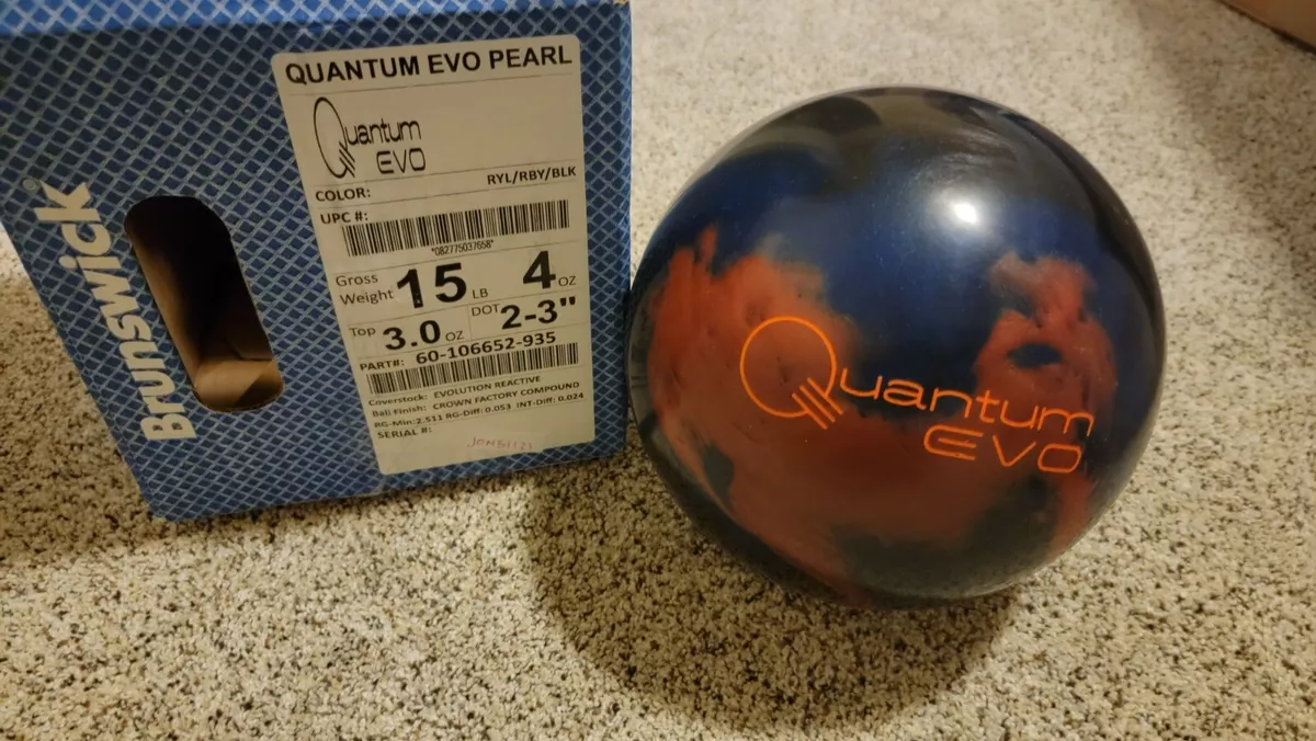 カンタムEVO ブランズウィック Brunswick Quantum Evo Pearl 1st