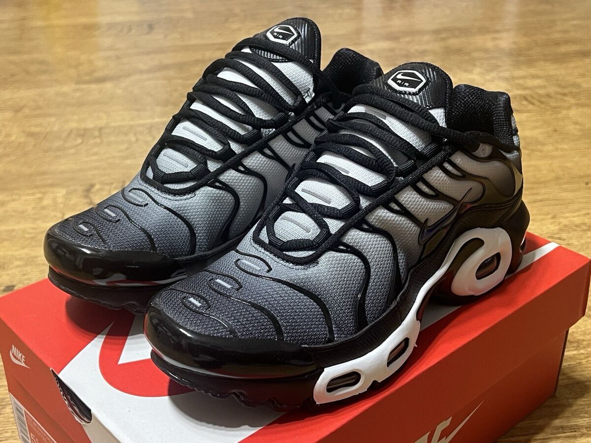 Nike Air Max Plus Gs TN Black White Fade Uk5 Eur38 New | eBay Nike Air Max Plus Gs TN Black White Fade Uk5 Eur38 New | eBay