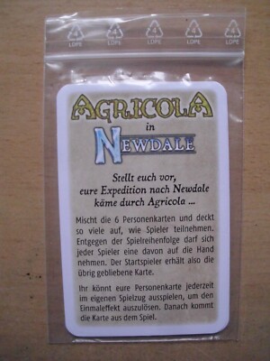 Minierweiterung  Newdale  für  Agricola  (Lookout Spiele) OVP