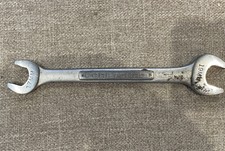 Craftsman 17mm and 19mm Metric Double Open End Wrench -V- 44508 Made In USA