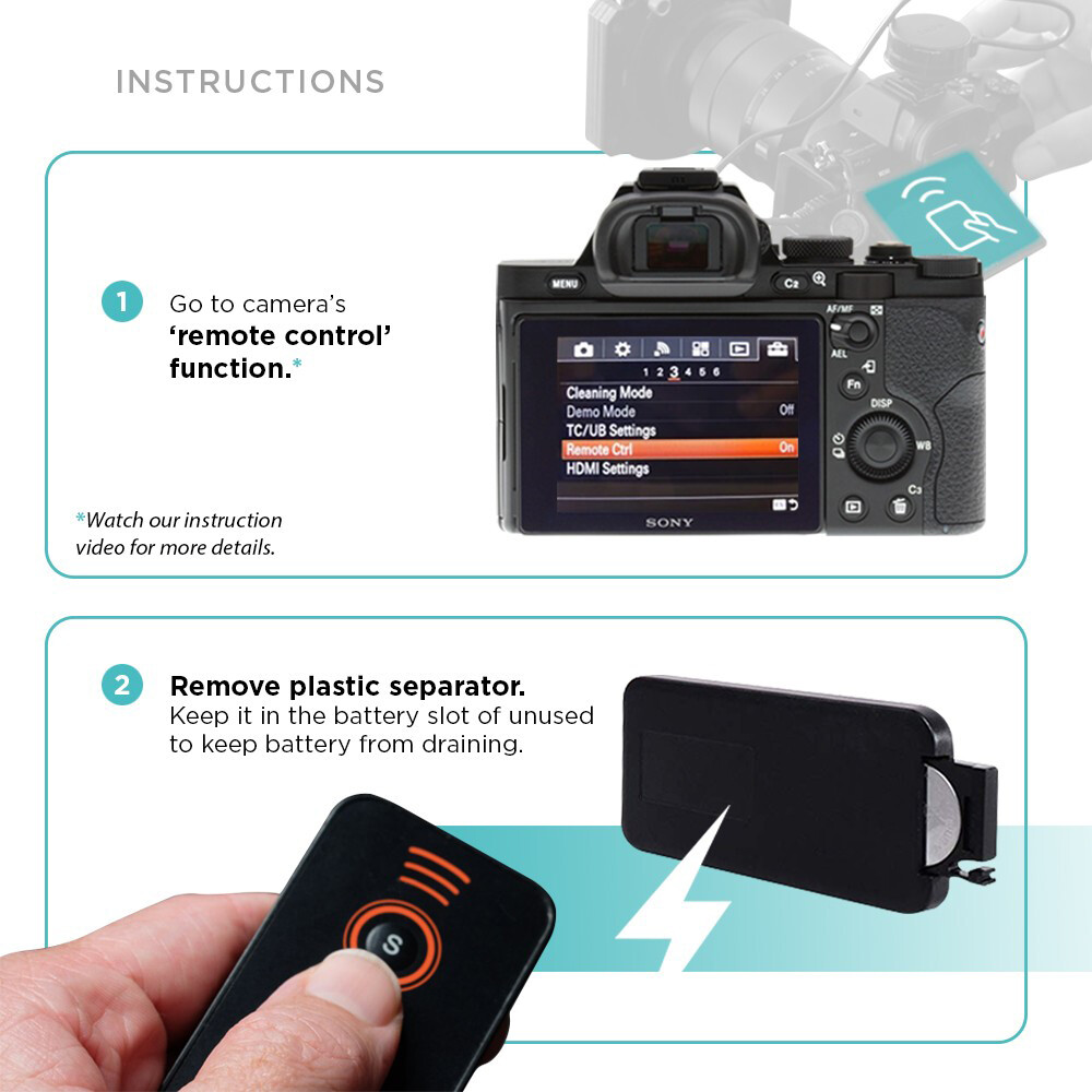 Remote Shutter Release Sony Alpha A7 Iii Remote Control Best