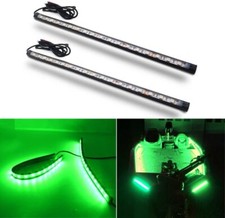 Boaton Marine Boat Navigation 18pcs LED Lights Strips Pair Green Night Fishing