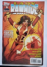 Topps Lady Rawhide #1 Adam Hughes Signed Autographed Comic Book
