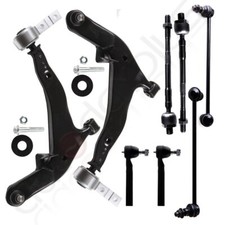 For 2005-07 Nissan Murano FWD 8pcs Suspension Control Arms Tie Rod Kit Parts
