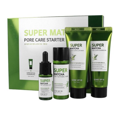 SOME BY MI Super Matcha Pore Care Starter Kit - Grüner Tee Starter Kit